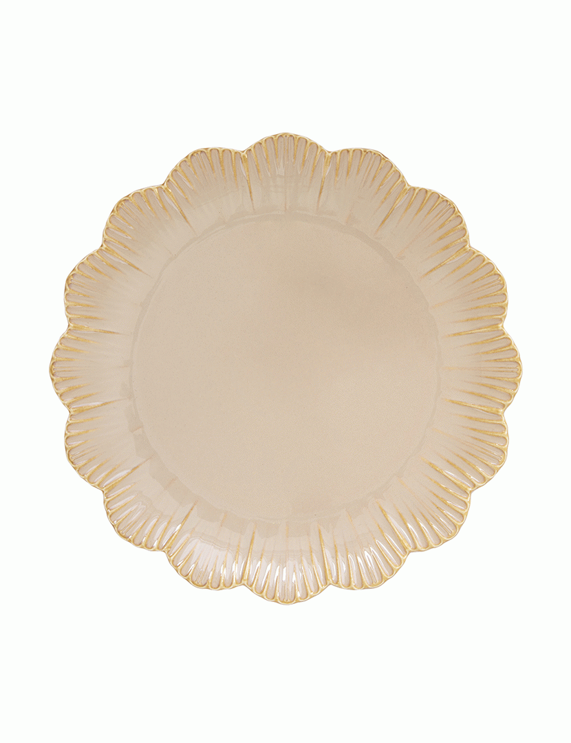 Serviço de Pratos Porcelana com 18 peças FLEURI