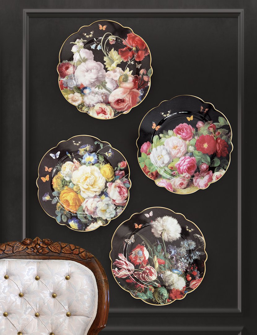 Conjunto Chá 200ml + Pires VICTORIAN GARDEN