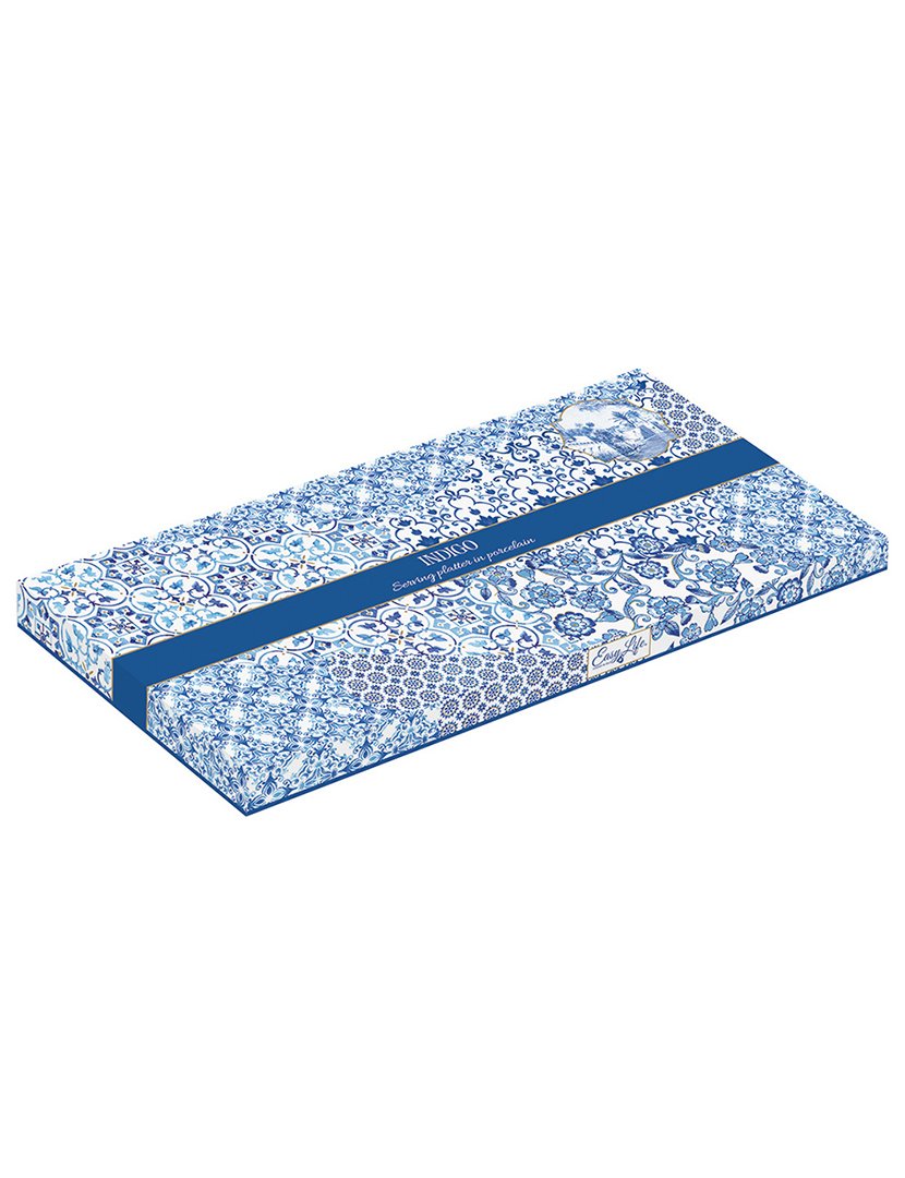 Travessa Oval 33,5x15cm Porcelana INDIGO