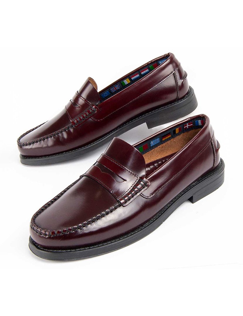 Mocassins Homem Vermelho