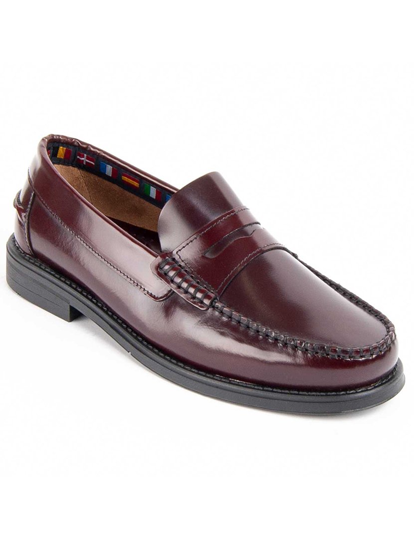 Mocassins Homem Vermelho