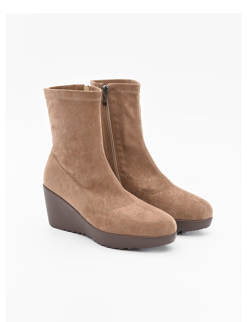 Botins com Salto Cunha Senhora Castanho