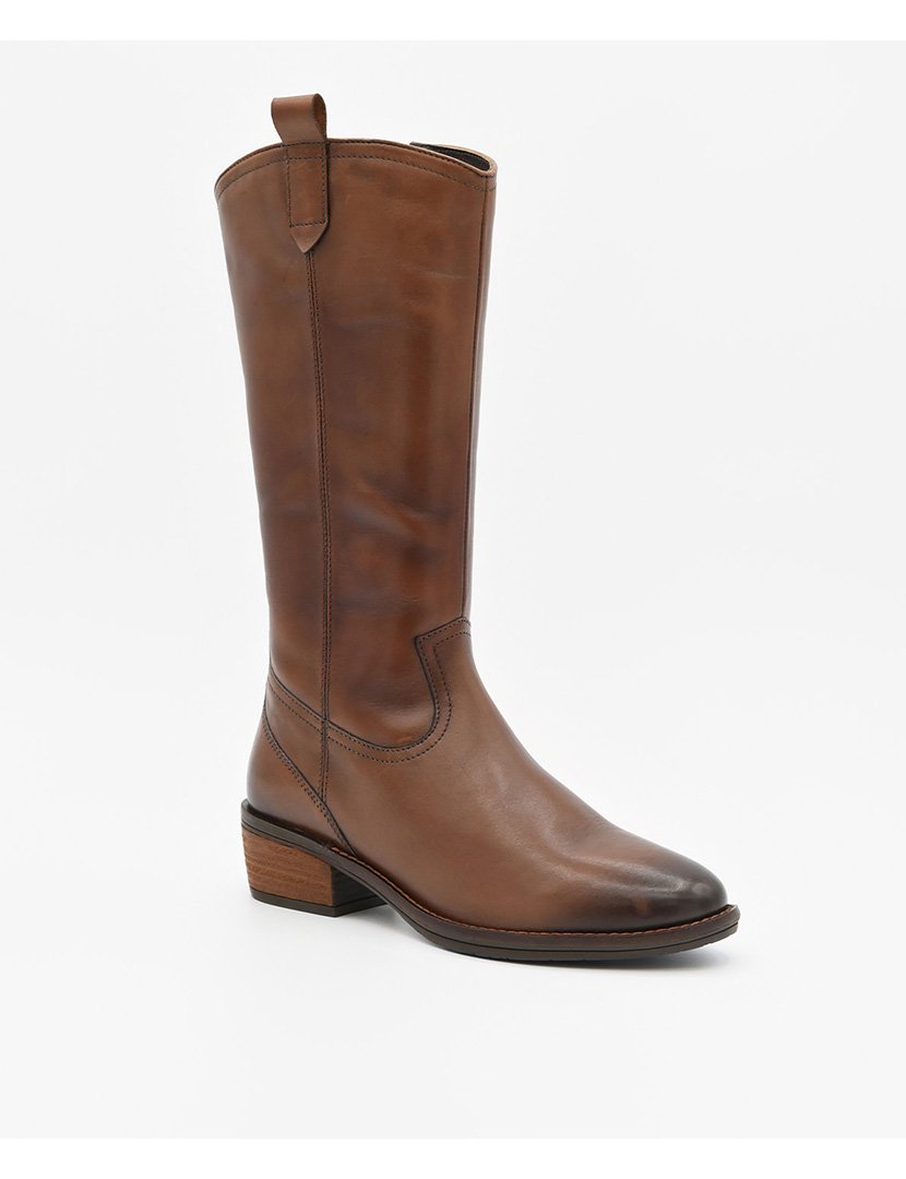Botas com Salto Senhora Castanho