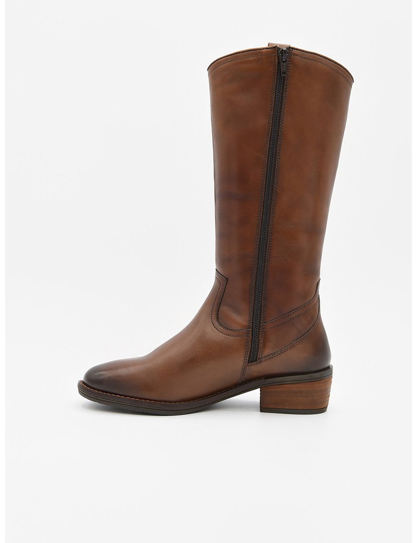 Botas com Salto Senhora Castanho