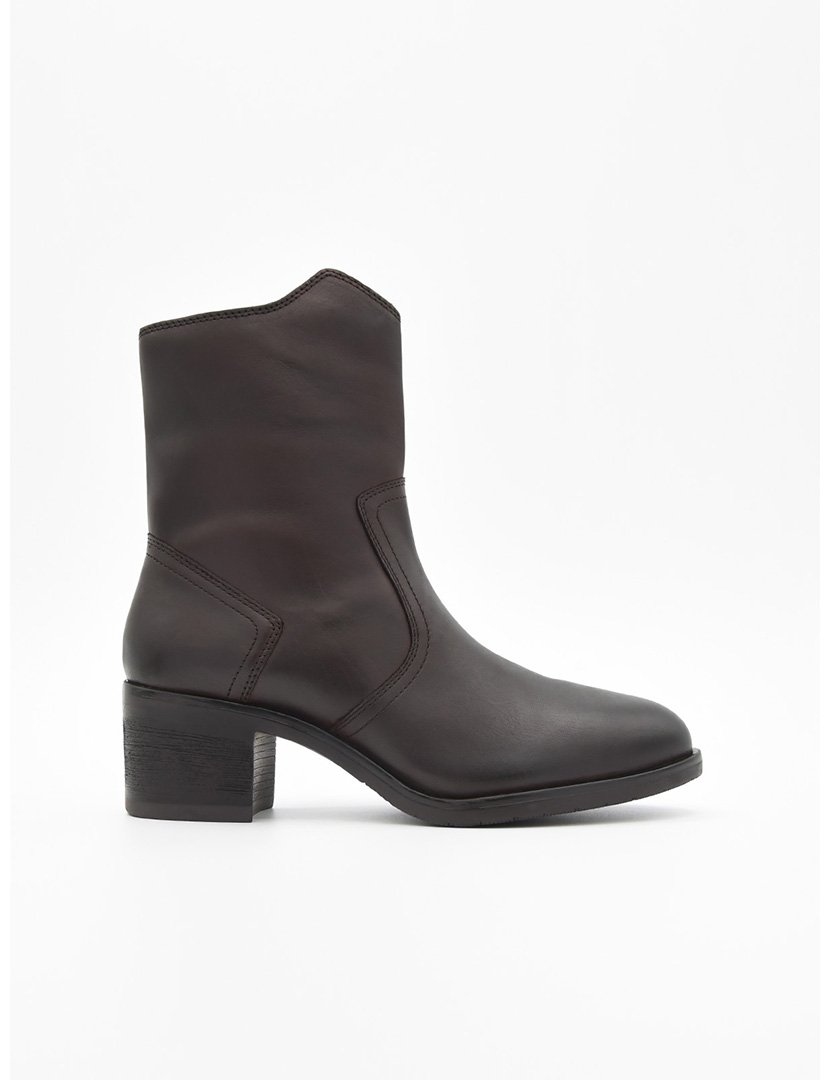 Botins com Salto Senhora Castanho