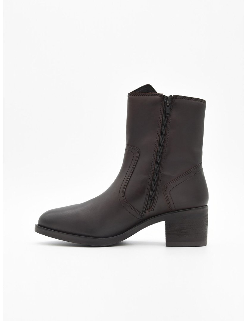 Botins com Salto Senhora Castanho
