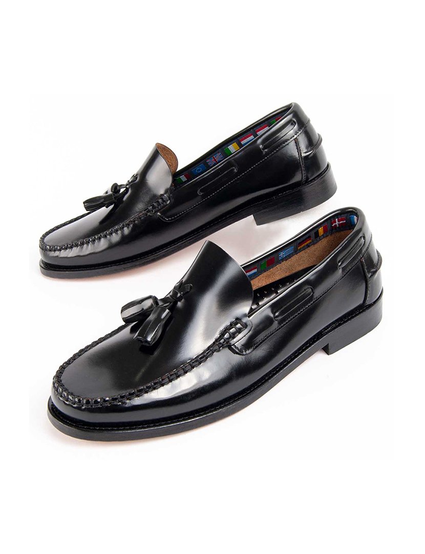 Mocassins Homem Preto