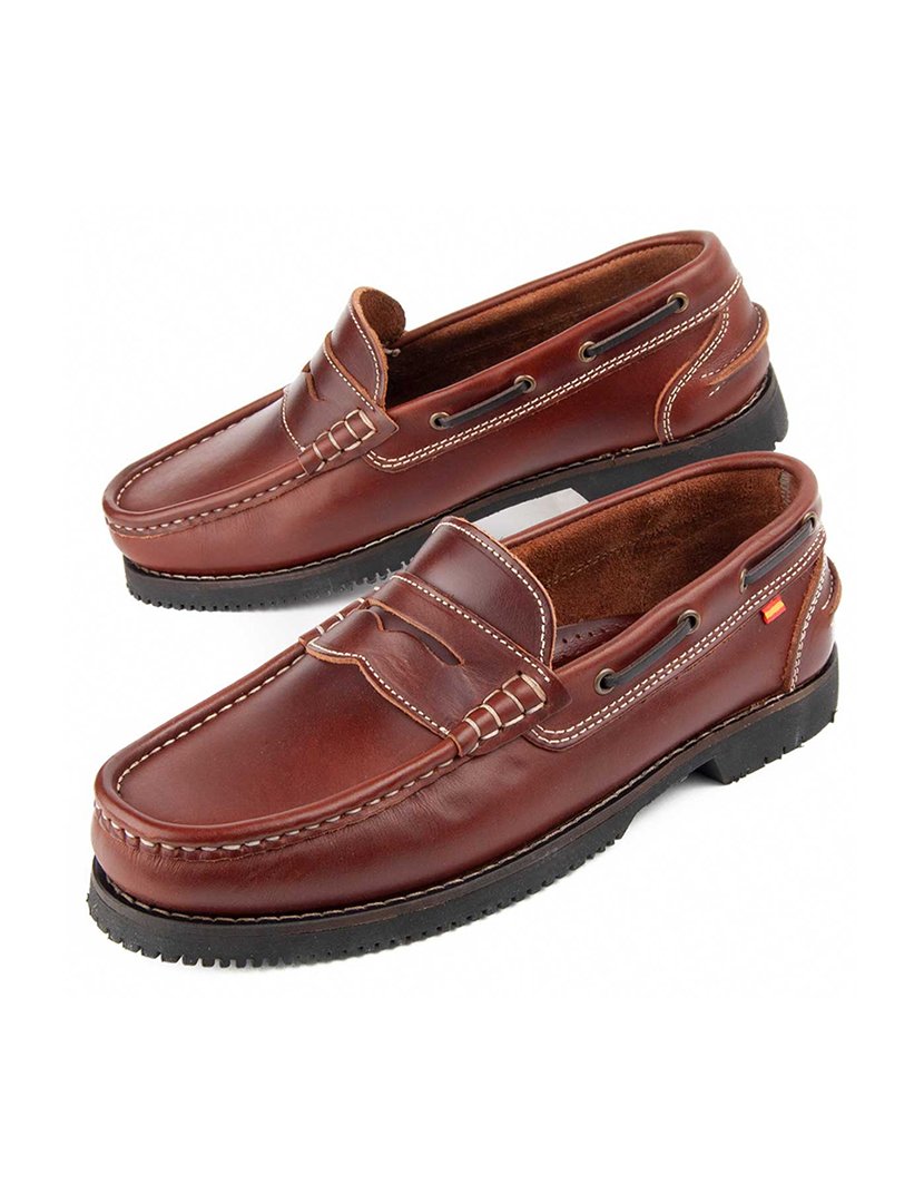 Mocassins Homem Castanho