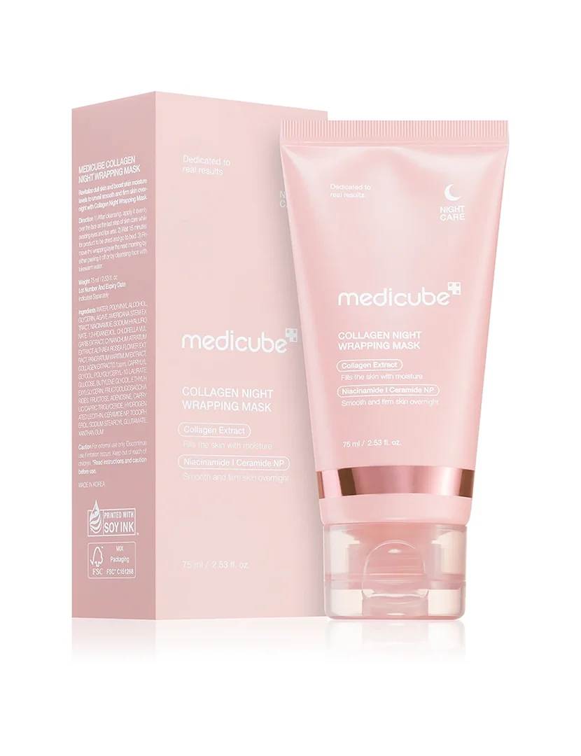 Máscara Reafirmante Collagen Night Wrapping