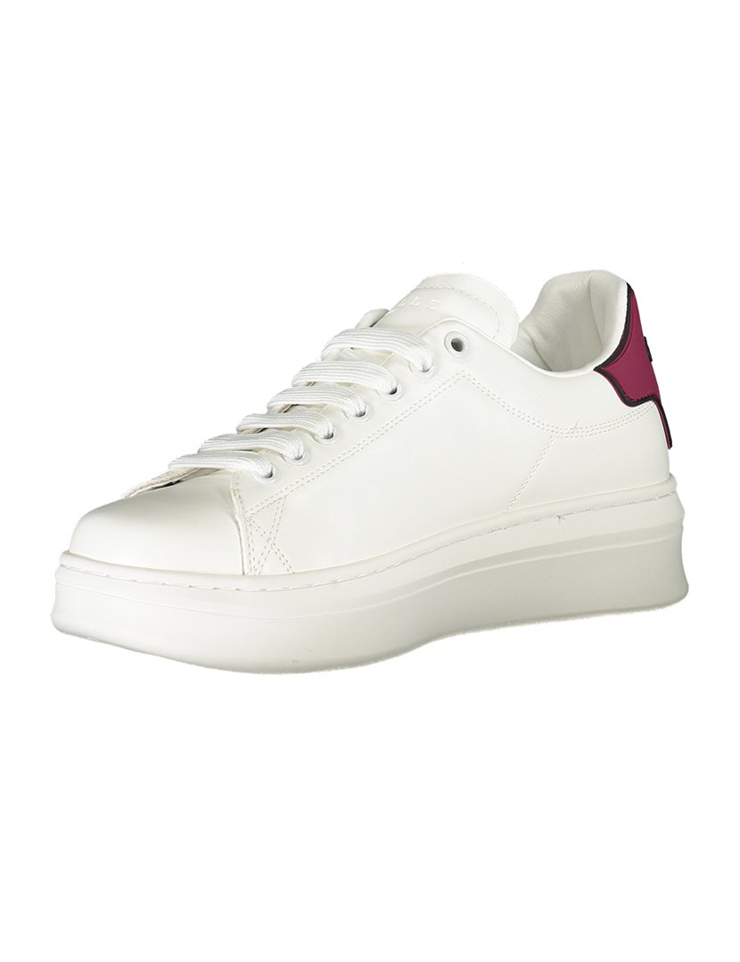 Ténis Senhora Branco e Vermelho