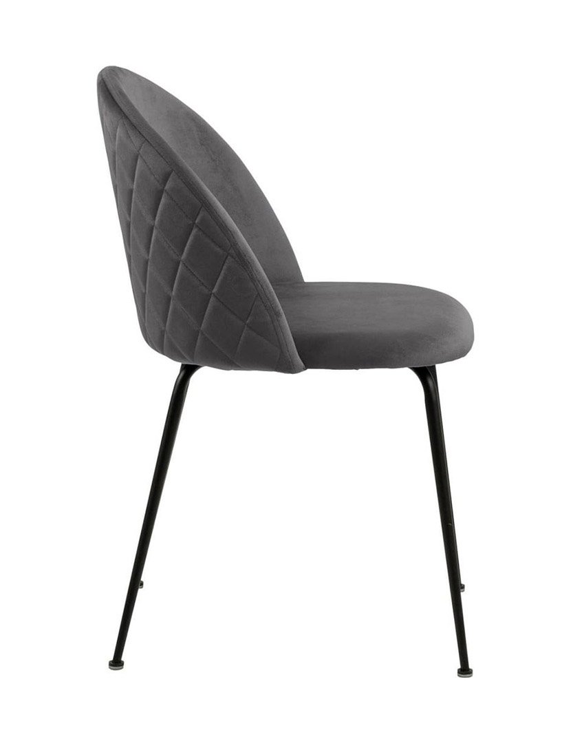 Cadeira LOUISE Cinza Escuro