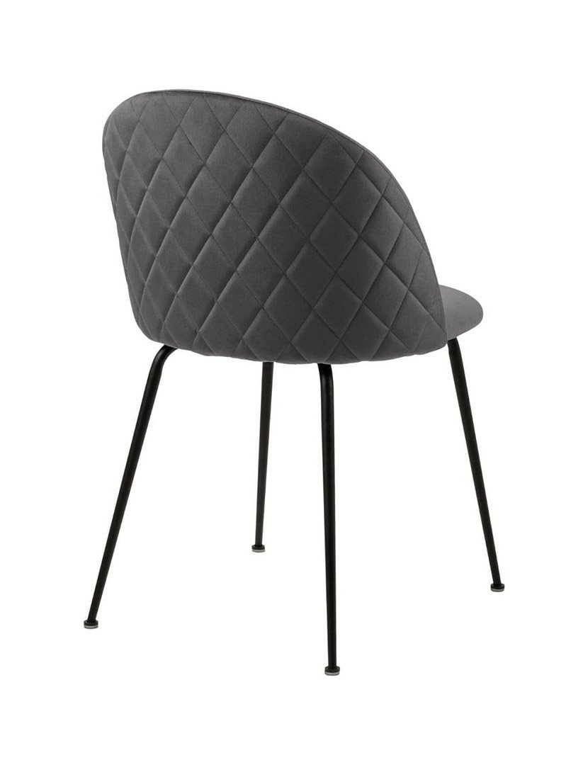 Cadeira LOUISE Cinza Escuro