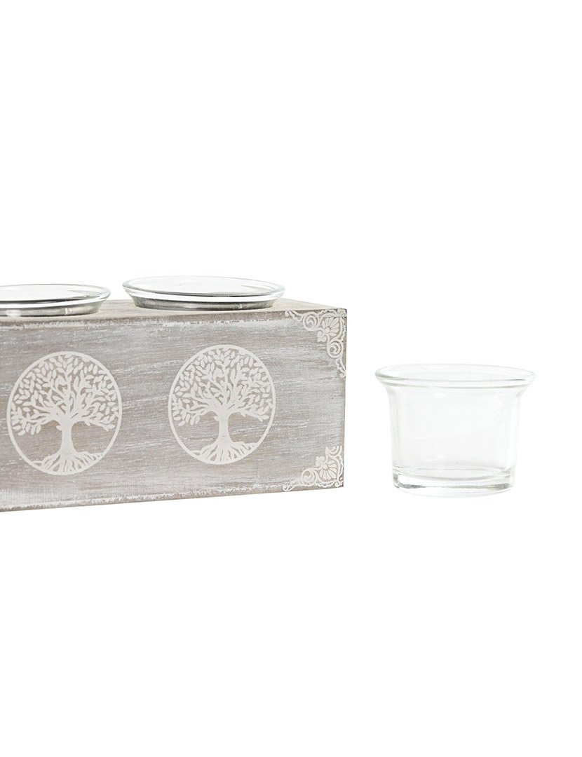 Porta-velas Árvore Da Vida