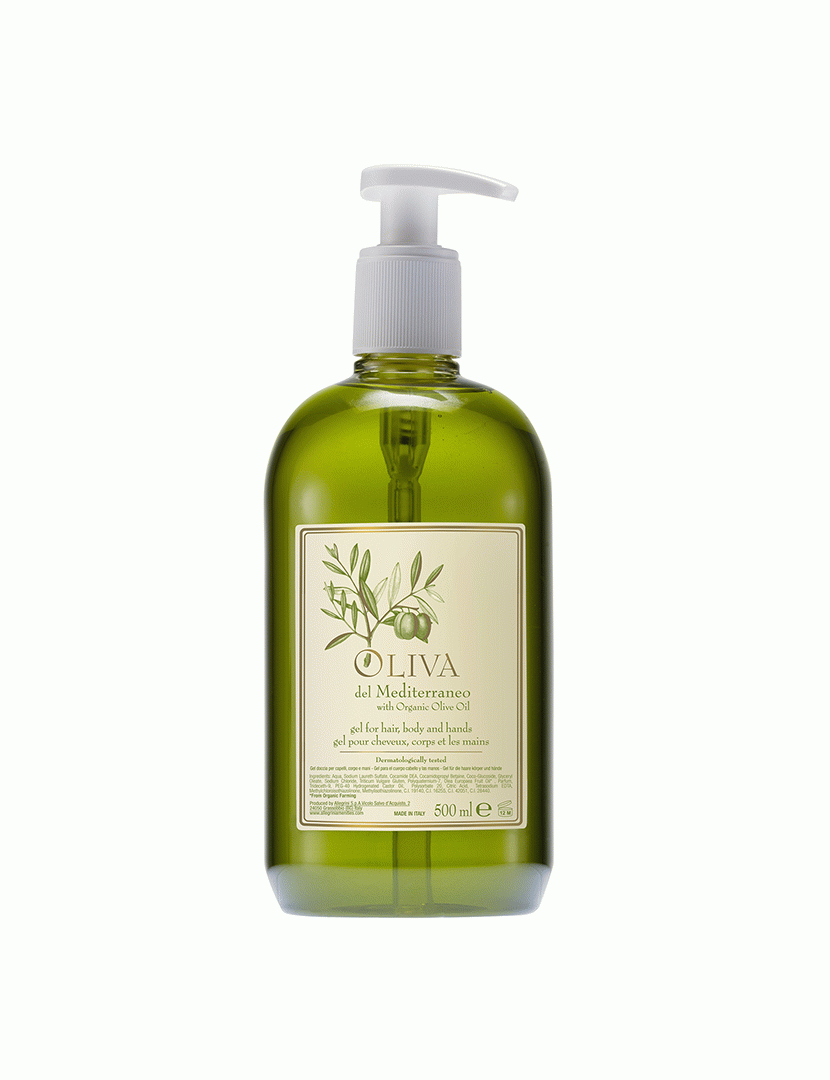 Champo de Cabelo e Corpo Oliva Del Mediterraneo