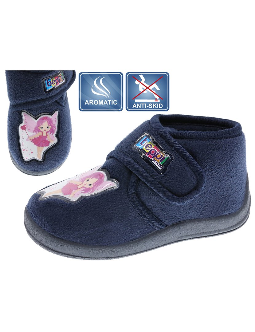 Pantufa Bebé Azul Marinho