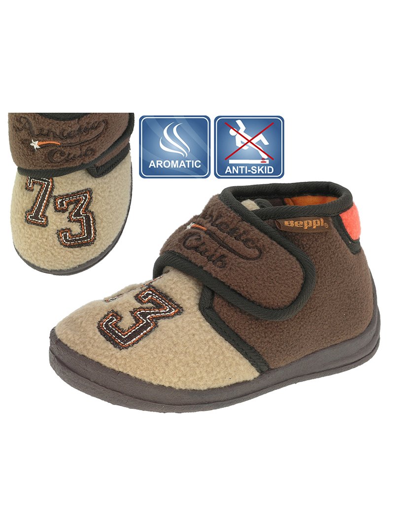 Pantufa Bebé Castanho