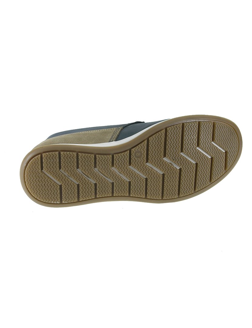 Bota Casual Homem Azul Marinho