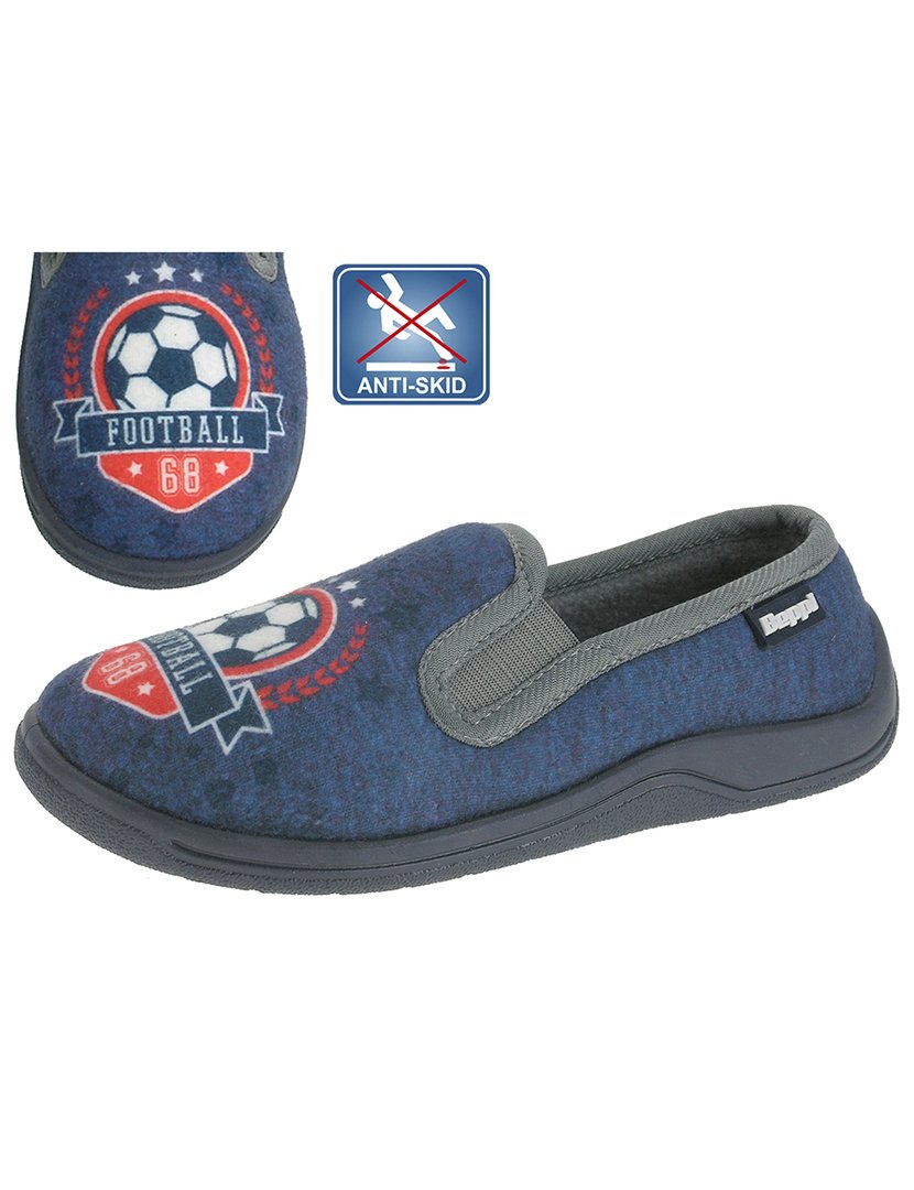 Pantufa Criança Azul Marinho