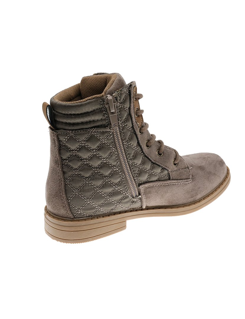 Bota Alta Juvenil Taupe