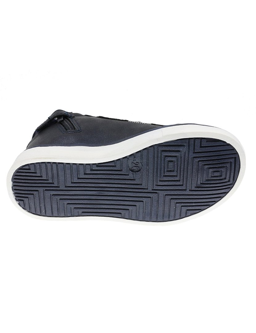 Bota Casual Criança Azul Marinho