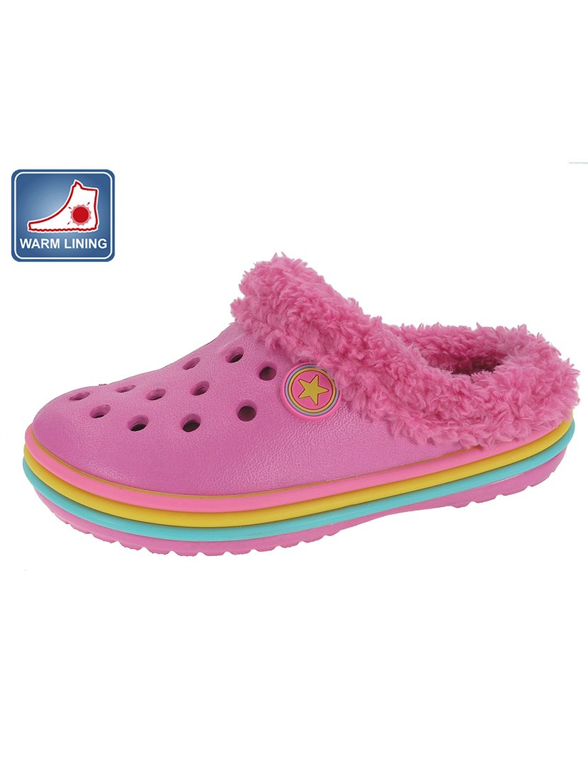 Clogs Juvenil Fuchsia