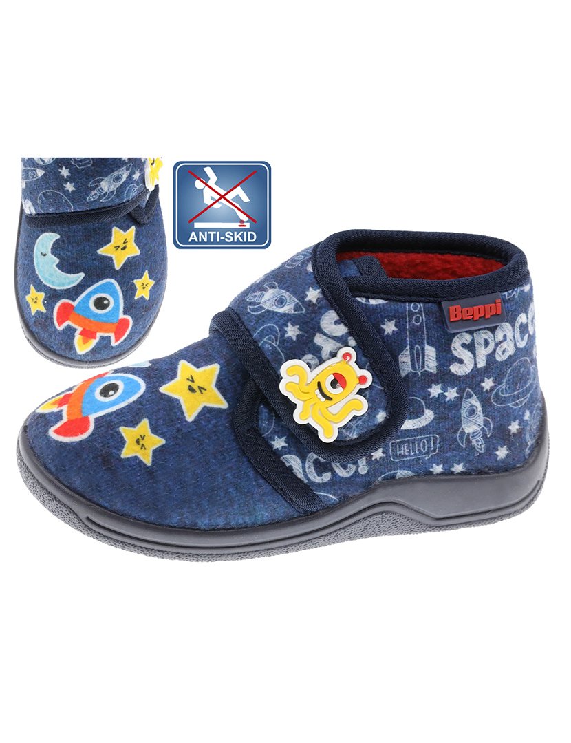 Pantufa Bebé Azul Marinho