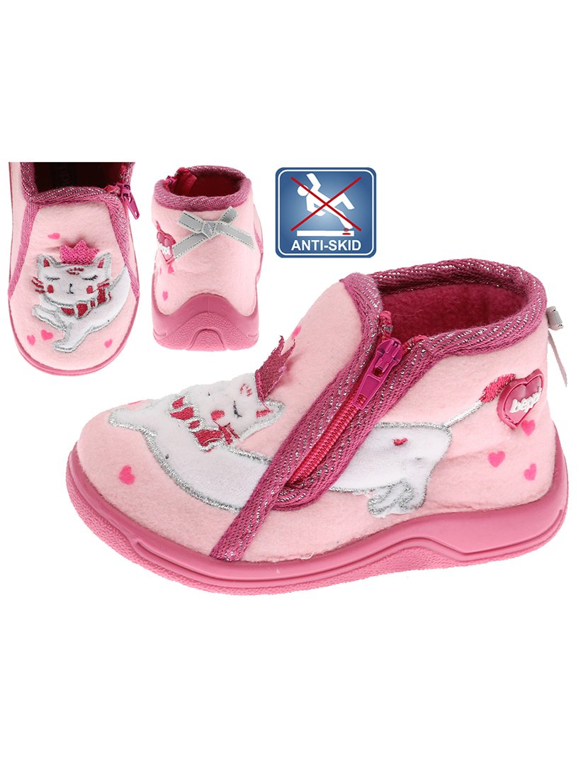 Pantufa Criança Rosa