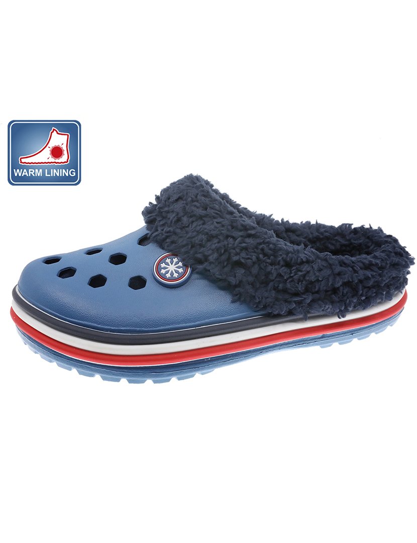 Clogs Juvenil Azul