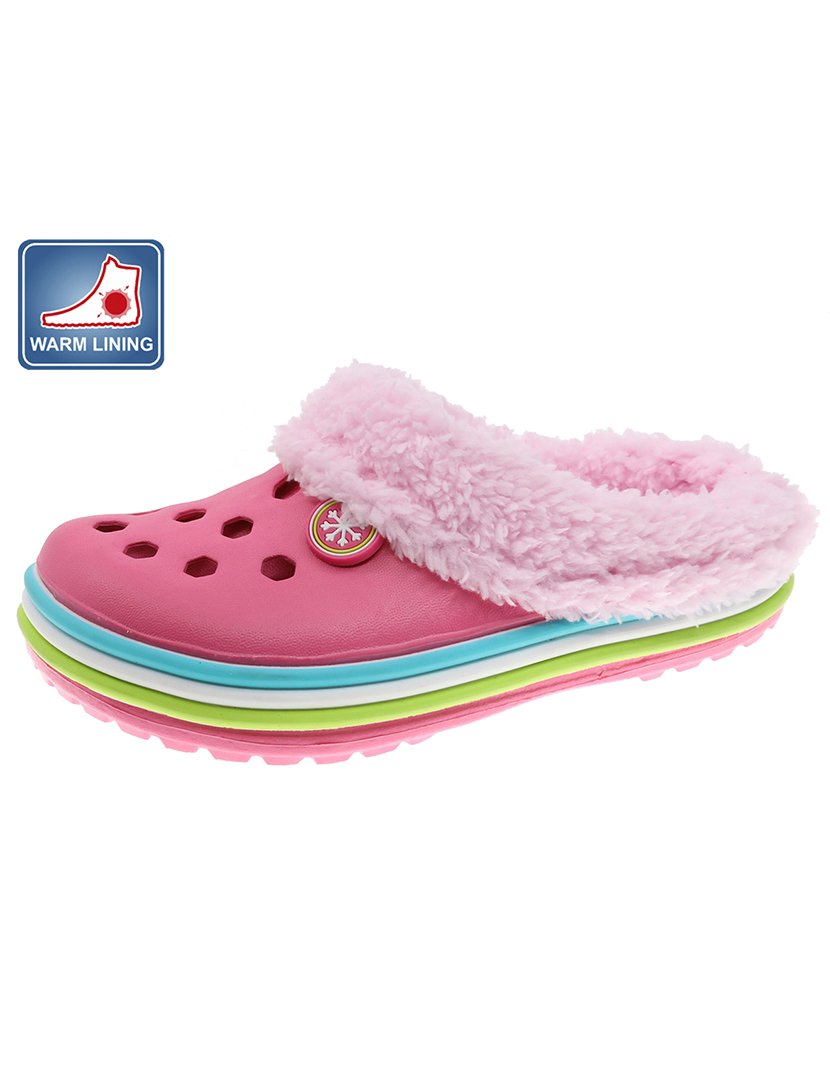 Clogs Juvenil Fuchsia