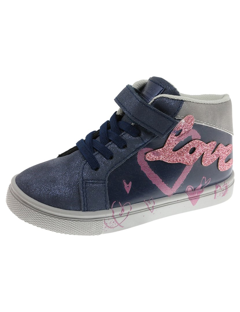 Bota Casual Criança Azul Marinho