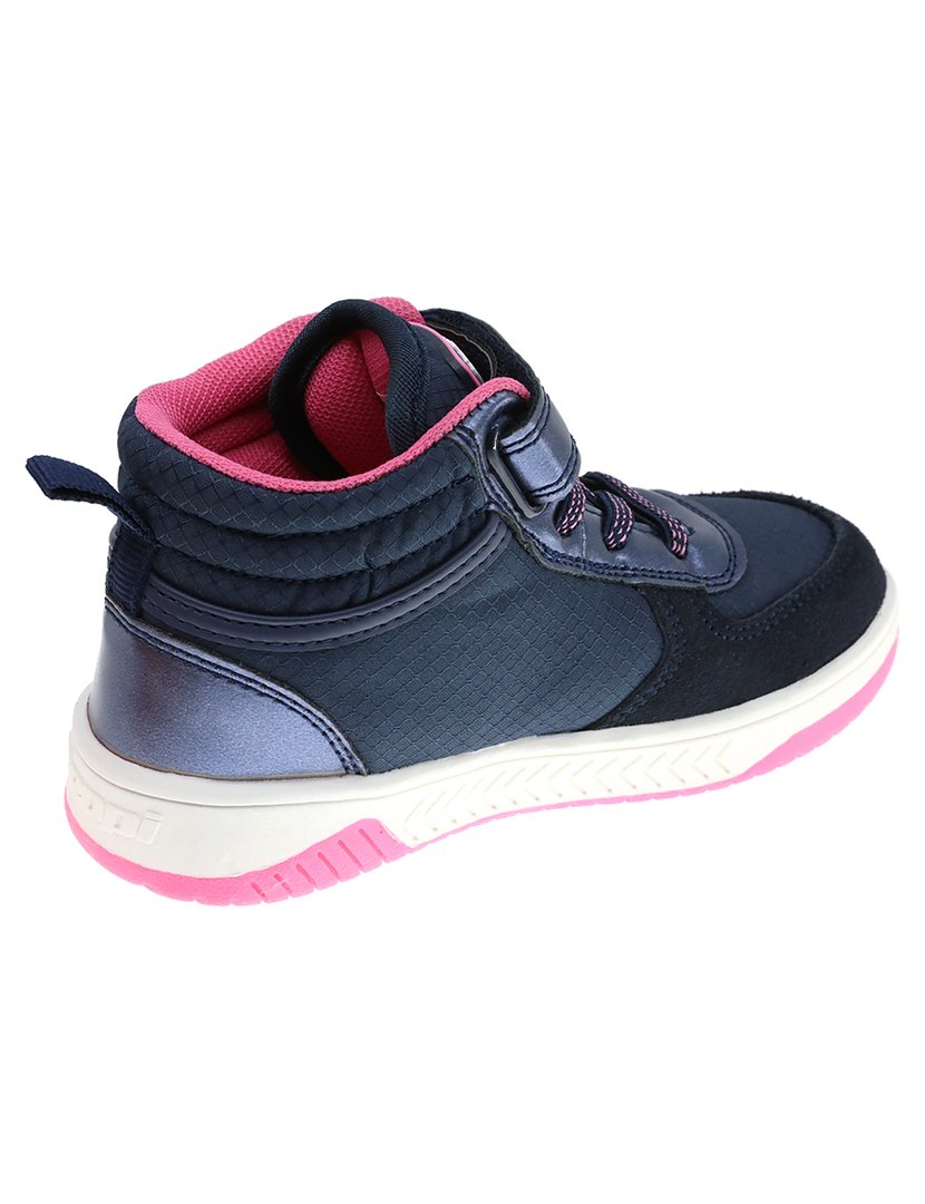 Bota Casual Desportiva Criança Azul Marinho