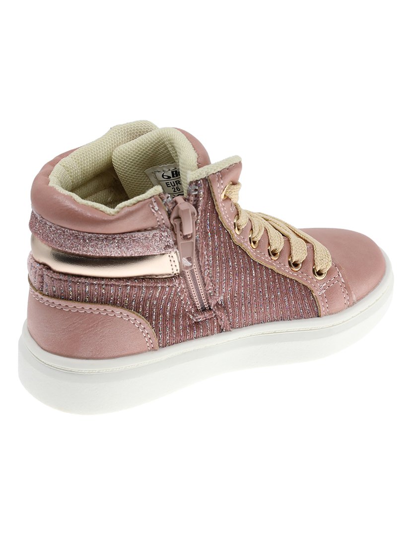 Bota Casual Criança Rosa