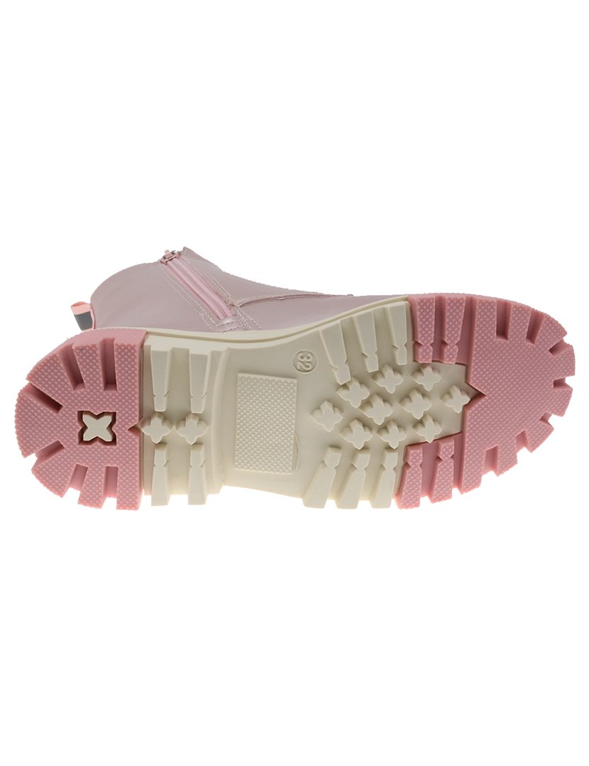 Bota Alta Juvenil Rosa