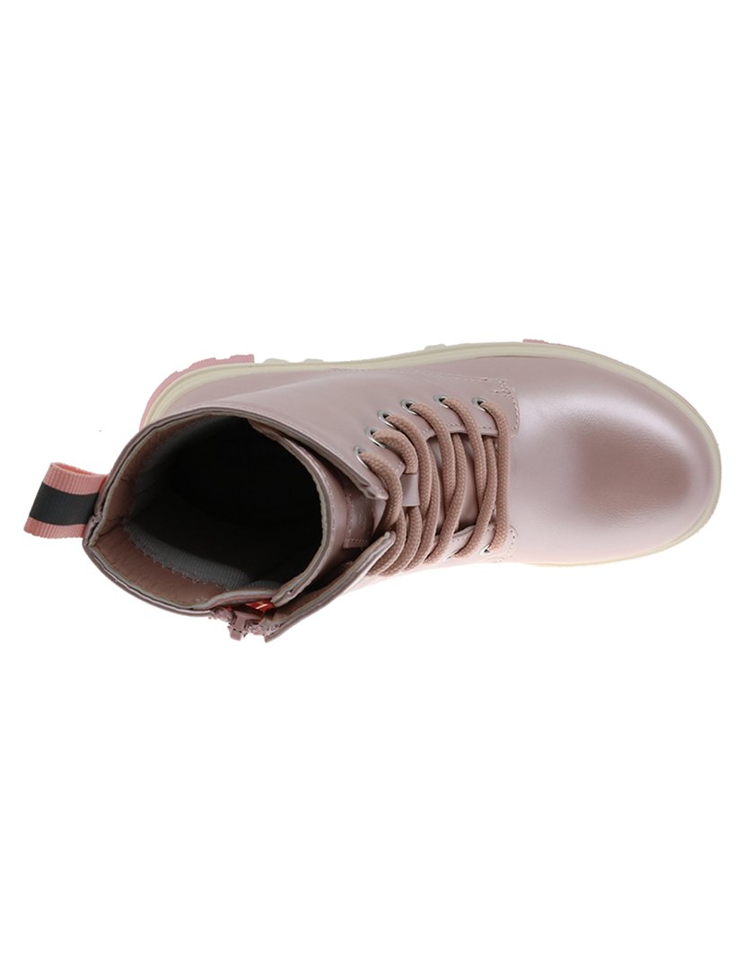 Bota Alta Juvenil Rosa