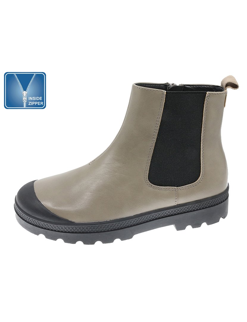 Bota Alta Juvenil Taupe