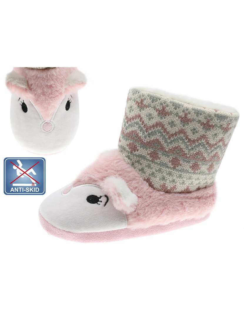Pantufa Juvenil Rosa