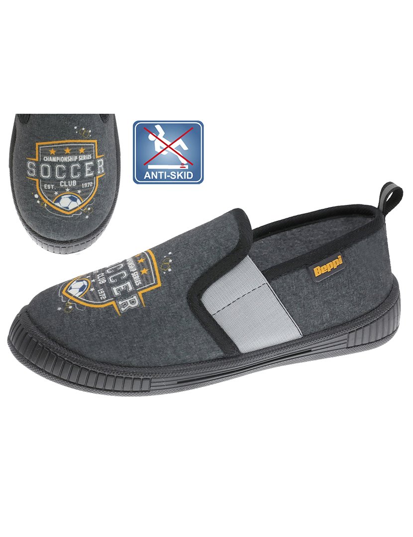 Pantufa Juvenil Cinza