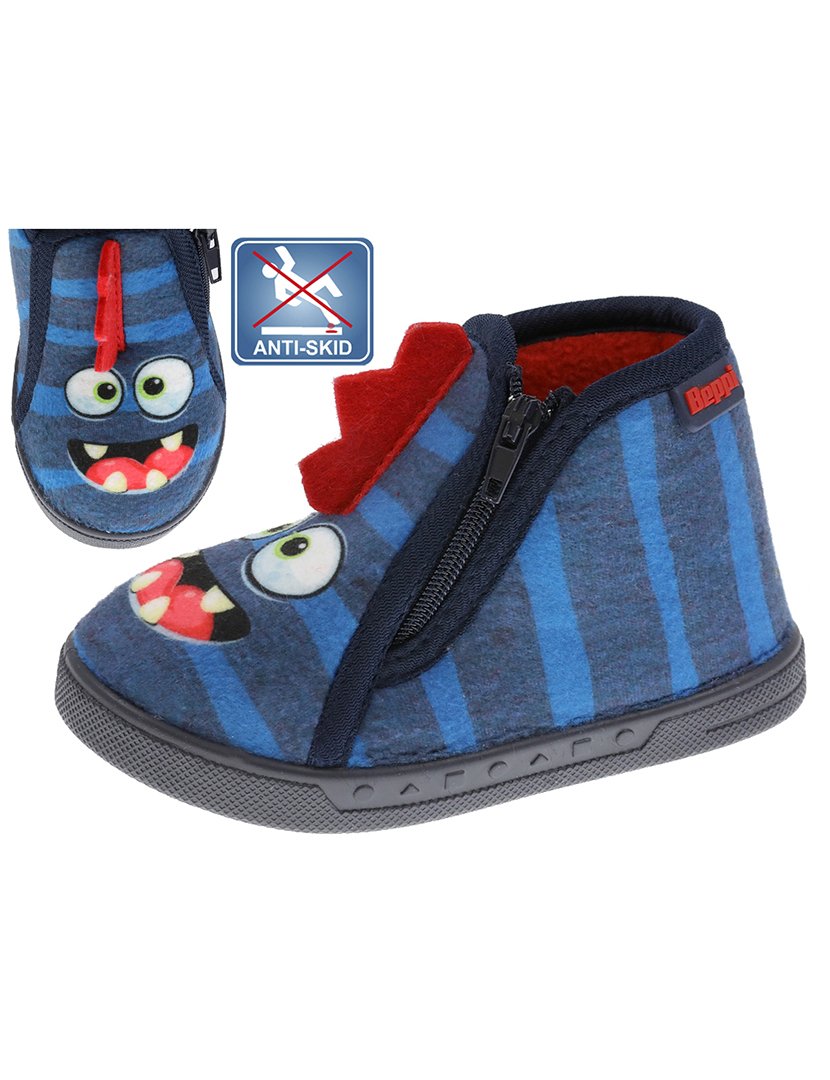 Pantufa Criança Azul