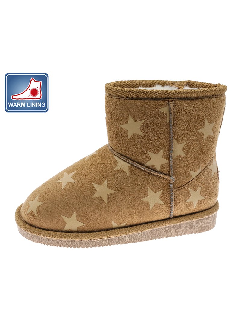 Bota Alta Juvenil Camel