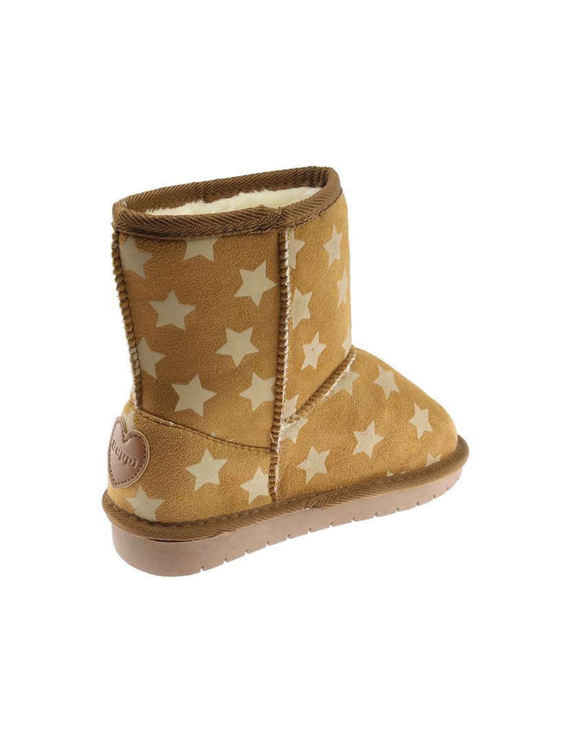 Bota Alta Juvenil Camel