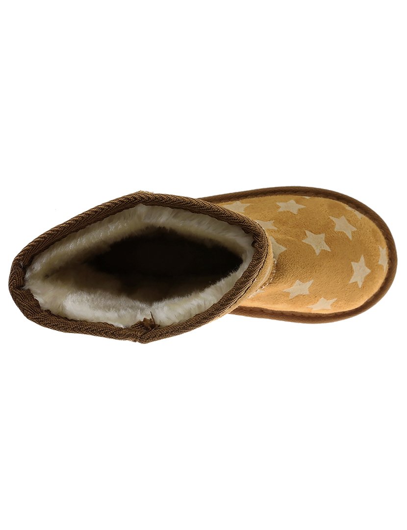 Bota Alta Juvenil Camel