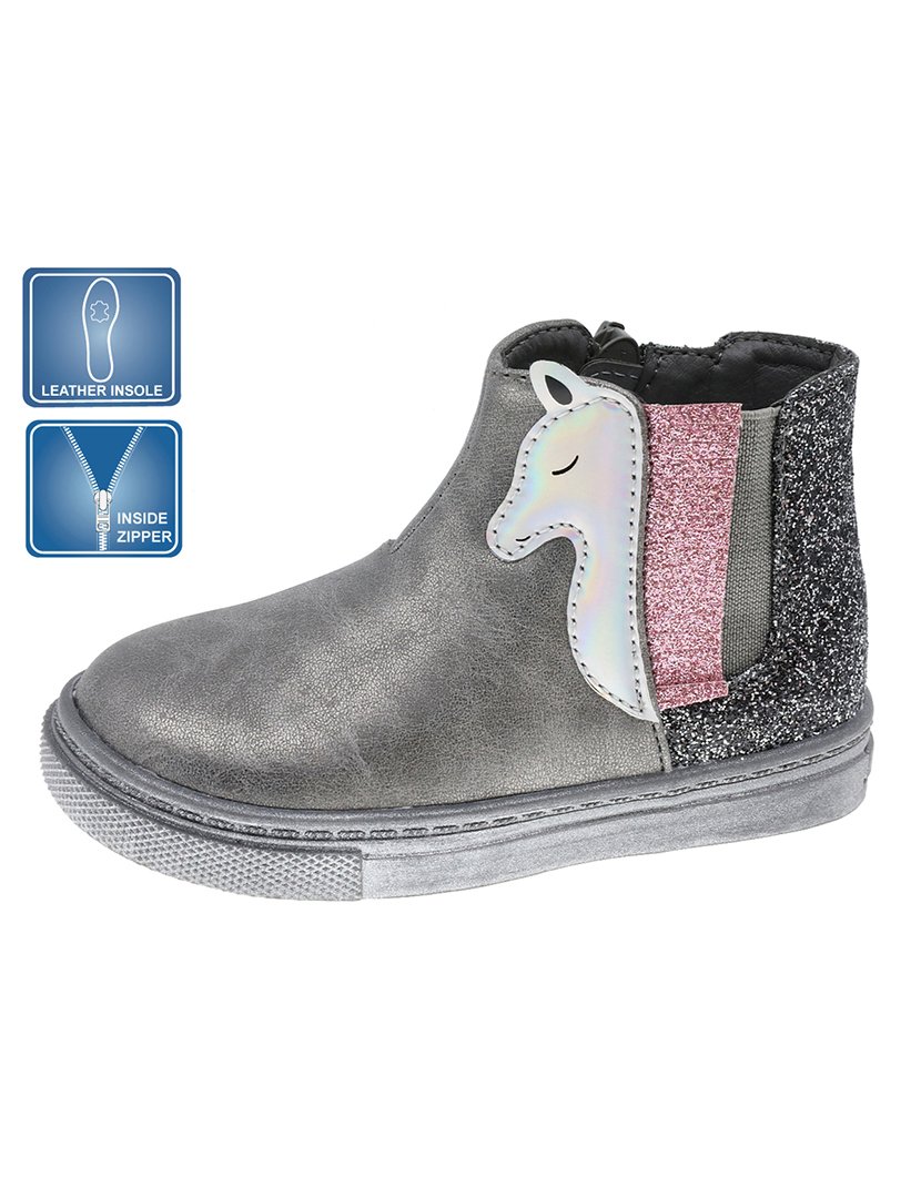 Bota Casual Bebé Chumbo