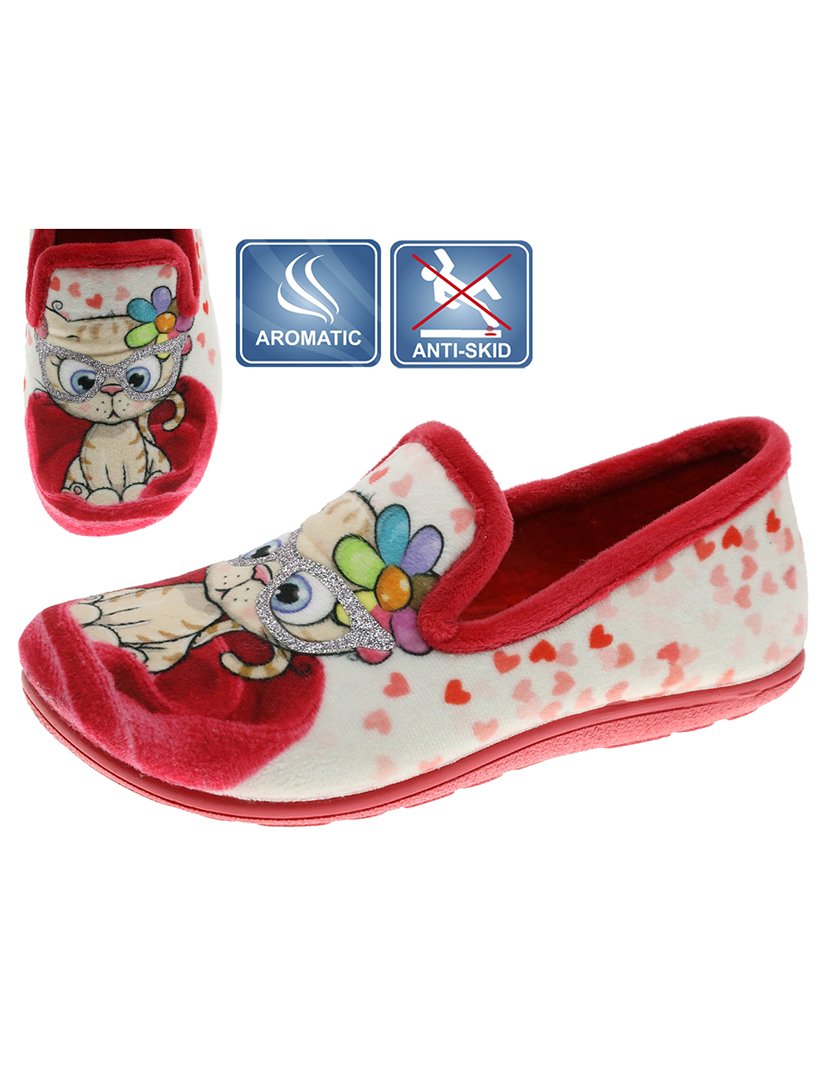 Pantufa Juvenil Bege