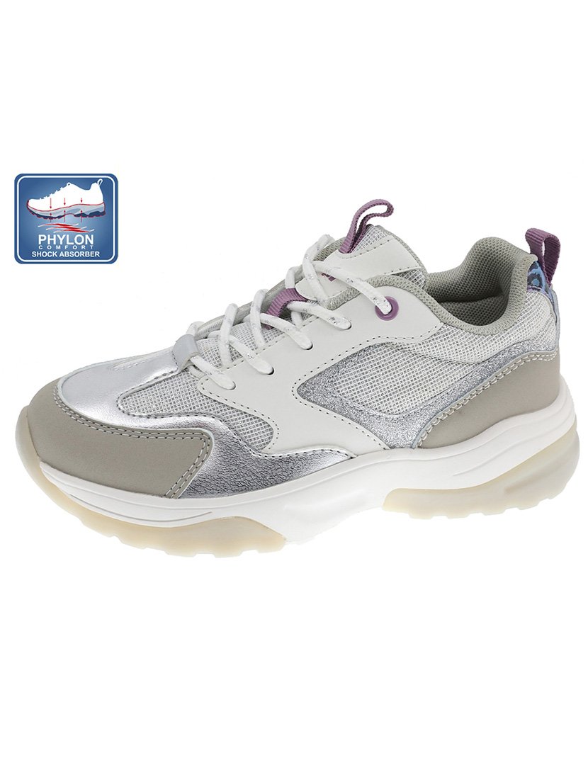 Ténis Desportivo Juvenil Cinza