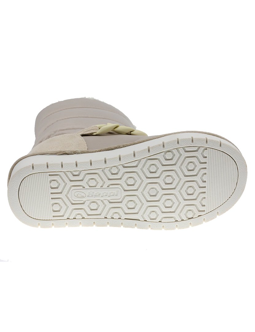 Bota Alta Criança Bege