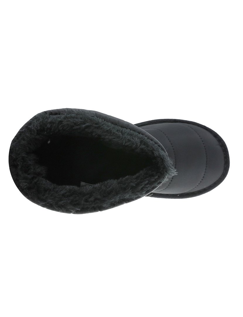 Bota Alta Juvenil Preto