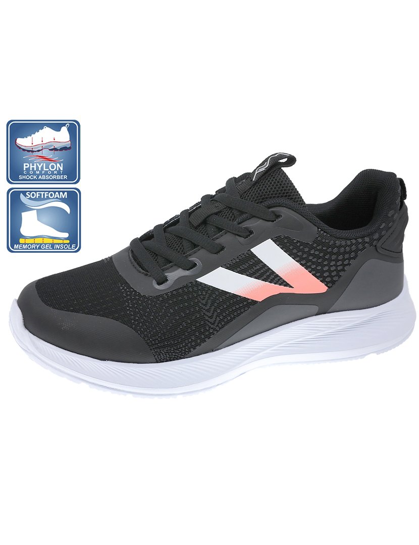 Ténis Desportivo Senhora Preto / Fuchsia