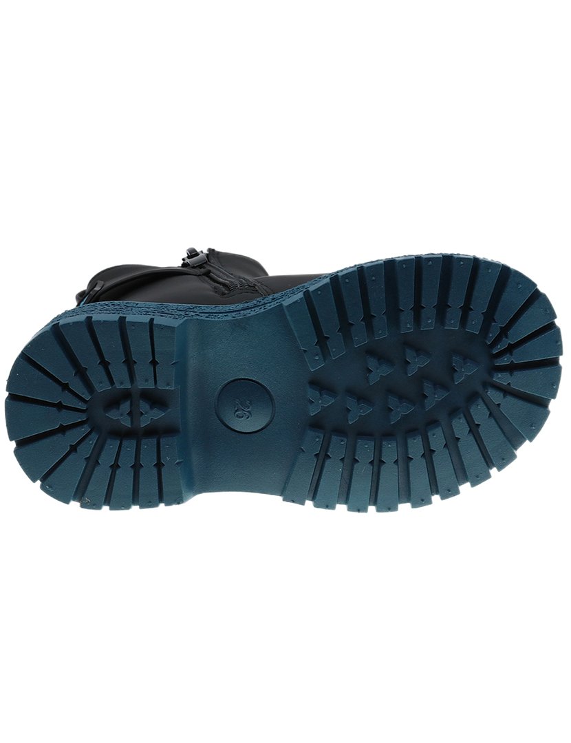 Bota Alta Criança Preto