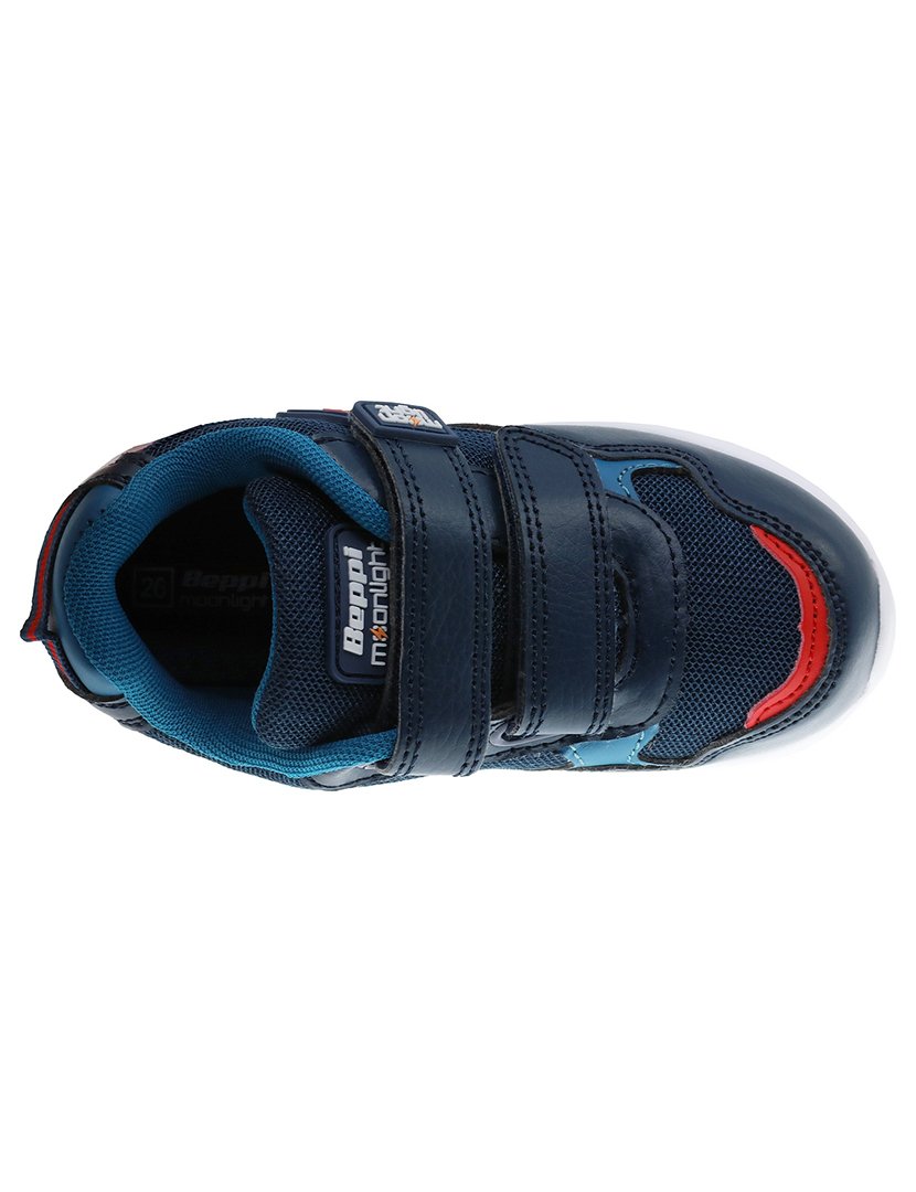 Ténis com Luzes Criança Azul Marinho