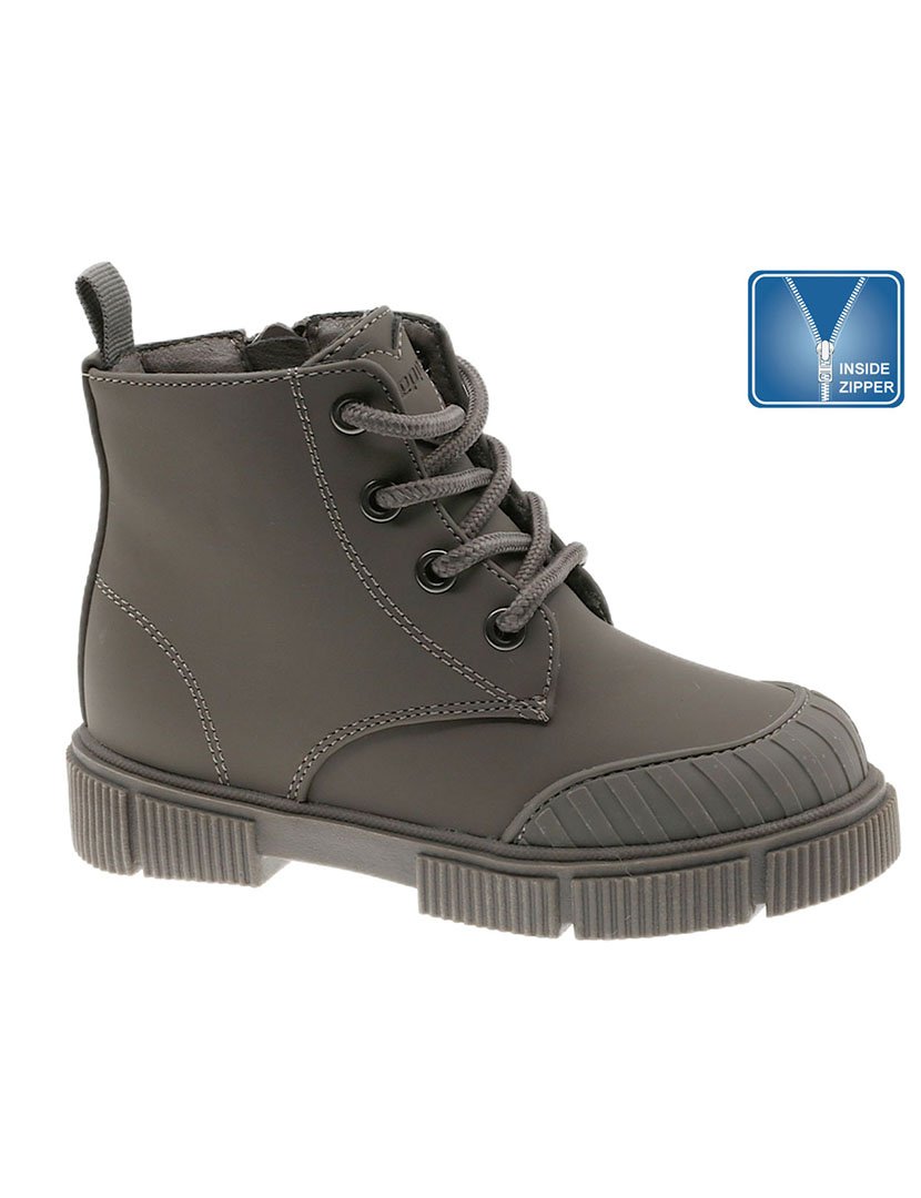 Bota Alta Criança Kaki